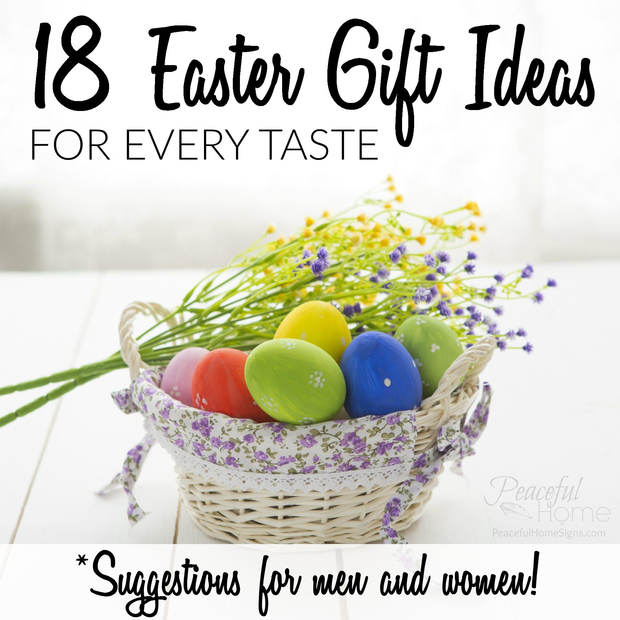 18 Easter Gift Ideas for Every Taste– Men & Women!