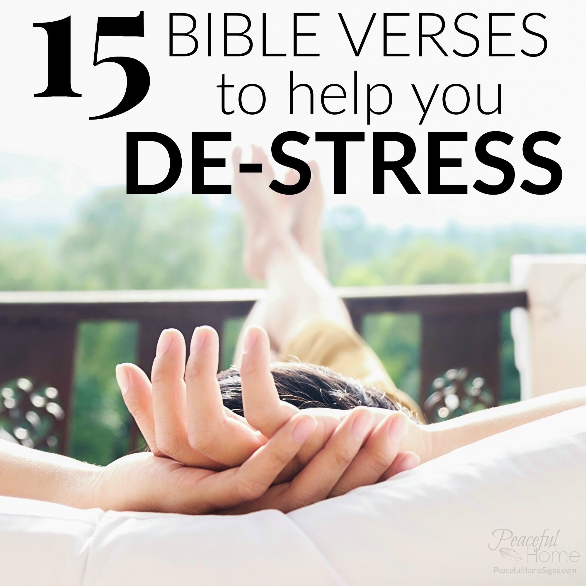 bible verses about stress